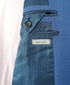 $2,495 CANALI - "EXCLUSIVE Super 160's" Blue Pindot Blazer - 46L