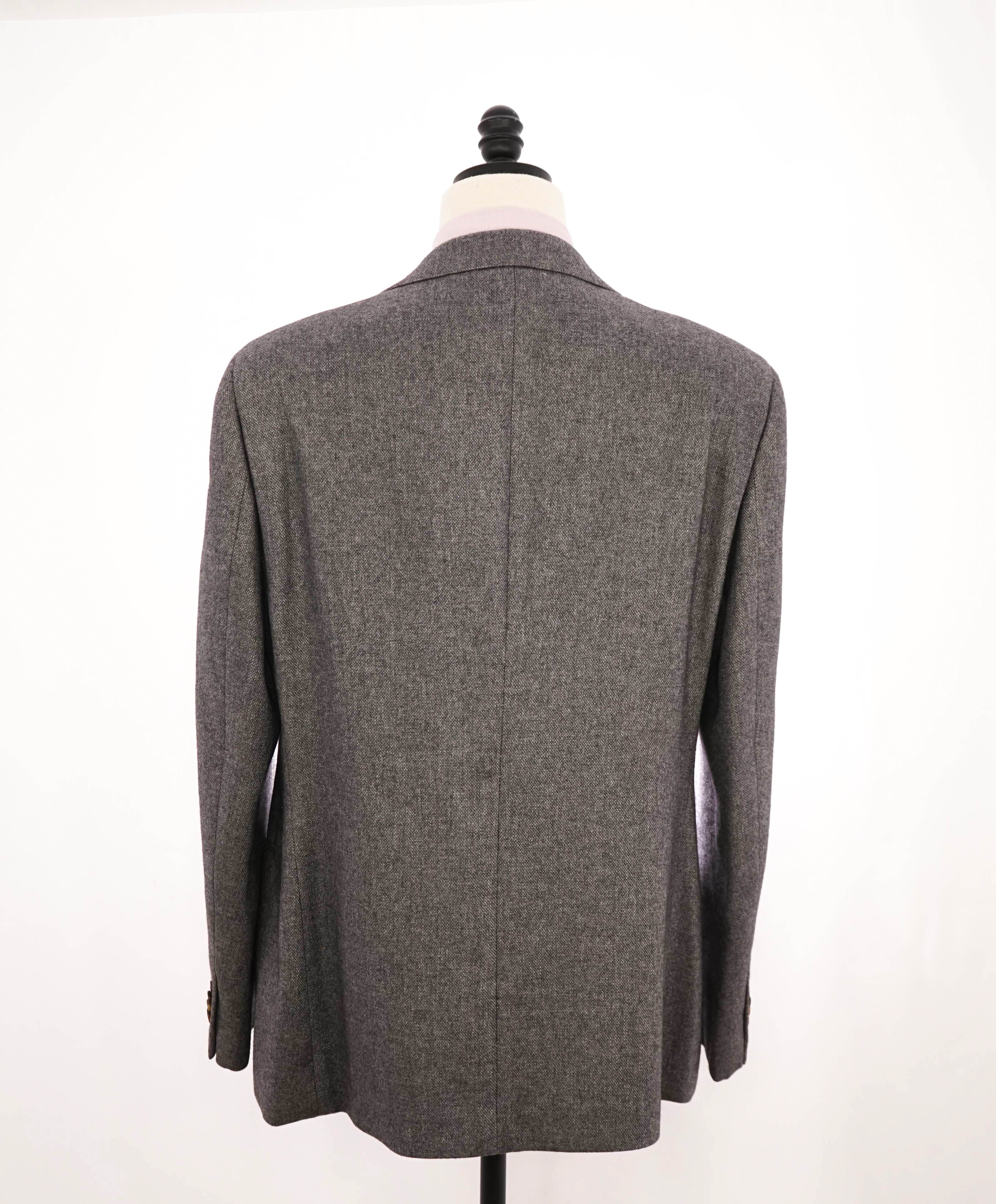 $3,195 GIORGIO ARMANI - 52% Silk 48% CASHMERE Gray Blazer - 48R