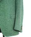 $3,295 ERMENEGILDO ZEGNA - WOOL/LINEN/SILK Green *CUSTOM DESIGN* Blazer - 46R