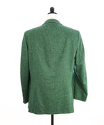 $3,295 ERMENEGILDO ZEGNA - WOOL/LINEN/SILK Green *CUSTOM DESIGN* Blazer - 46R