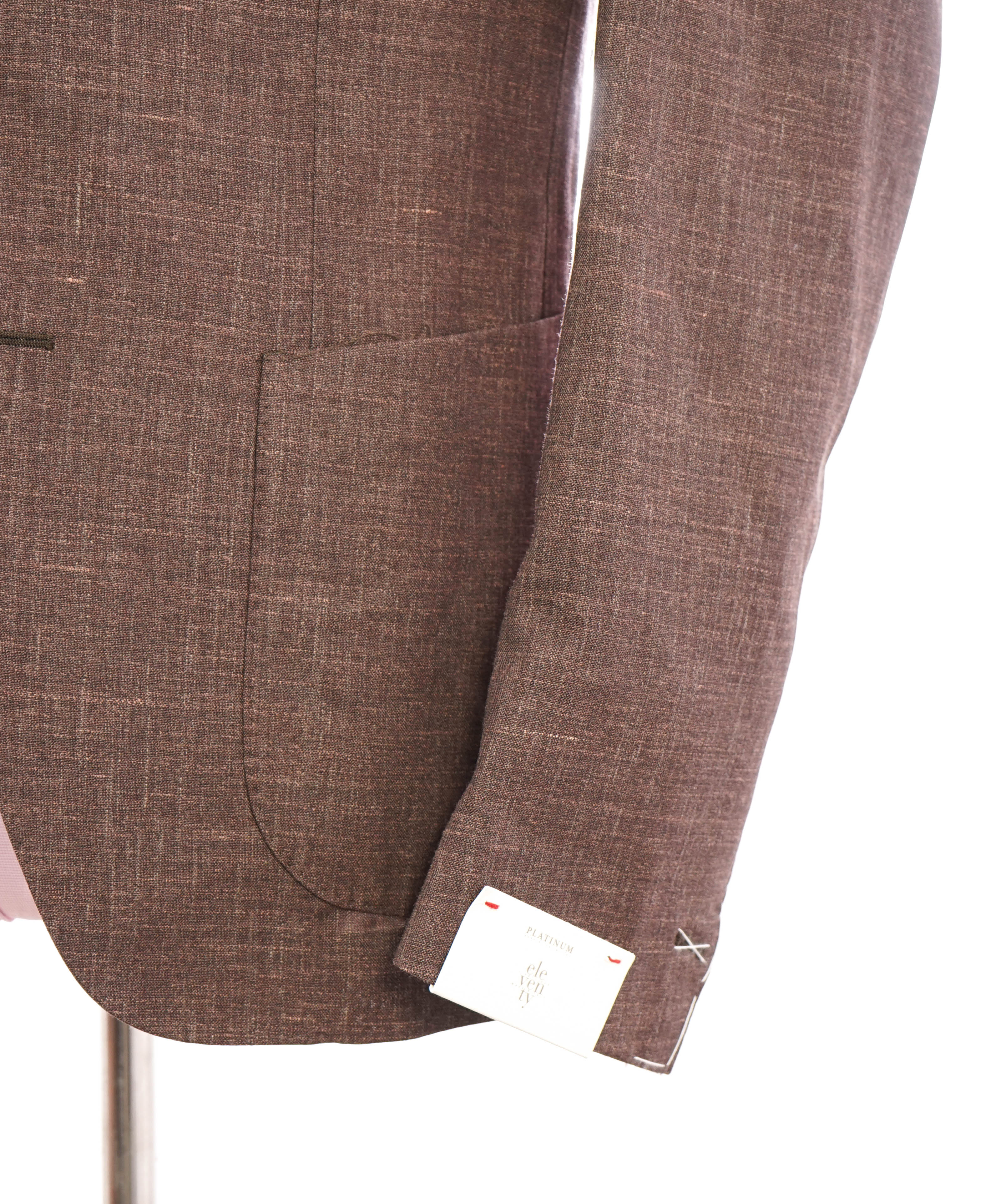 $1,695 ELEVENTY -LORO PIANA "SUMMERTIME" LINEN/SILK/WOOL Blazer- 40(50EU)