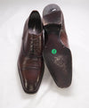 $1,990 TOM FORD - "ELKAN" Brown Leather Cap Toe Oxfords - 13.5 US (13 TF)