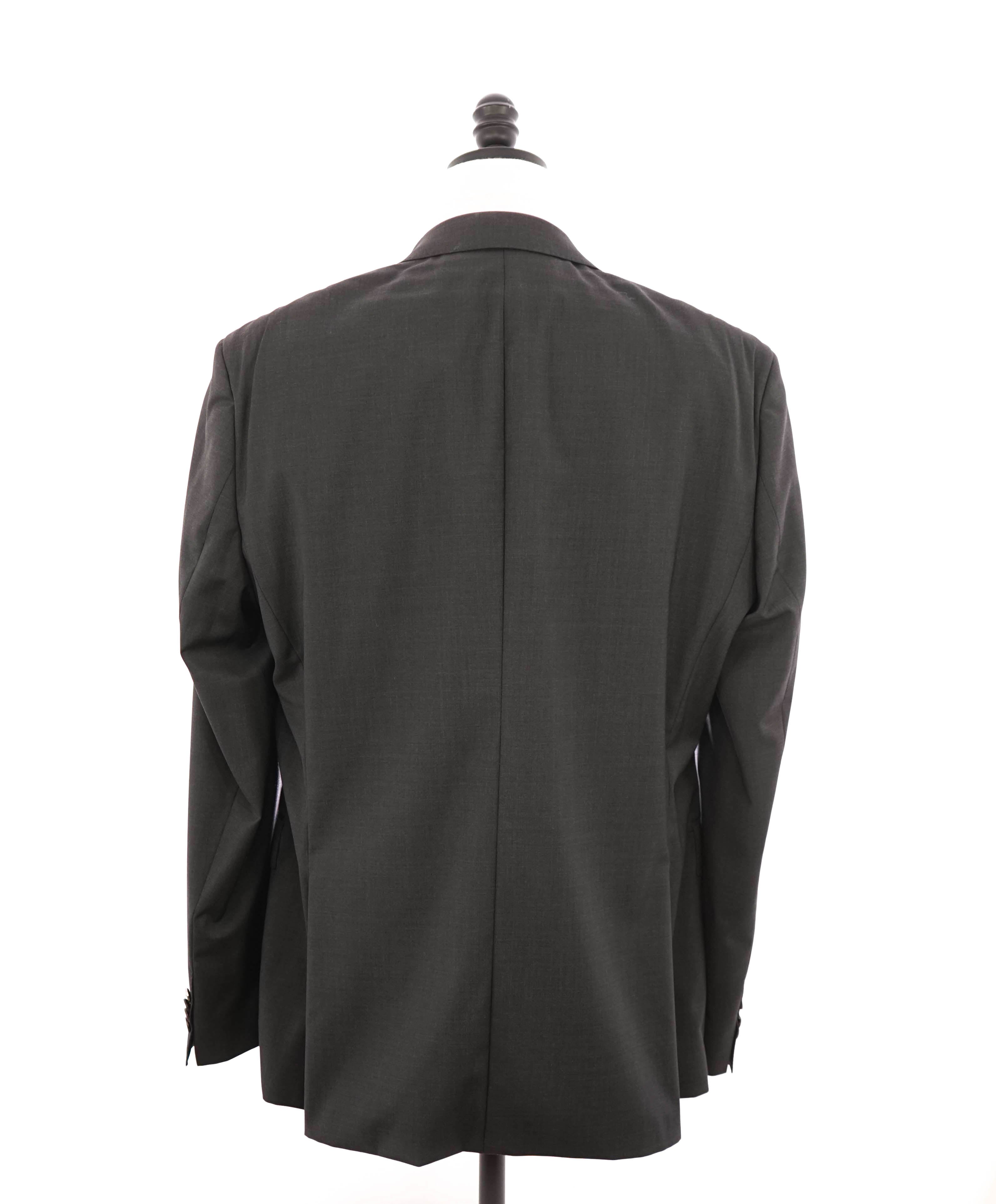 HUGO BOSS - "MARZATTO" Stretch Tailoring Notch Charcoal Gray Suit - 44R