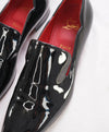 $945 CHRISTIAN LOUBOUTIN - * DANDY CHICK* Black Patent Leather Loafers - 9.5 US (42.5)