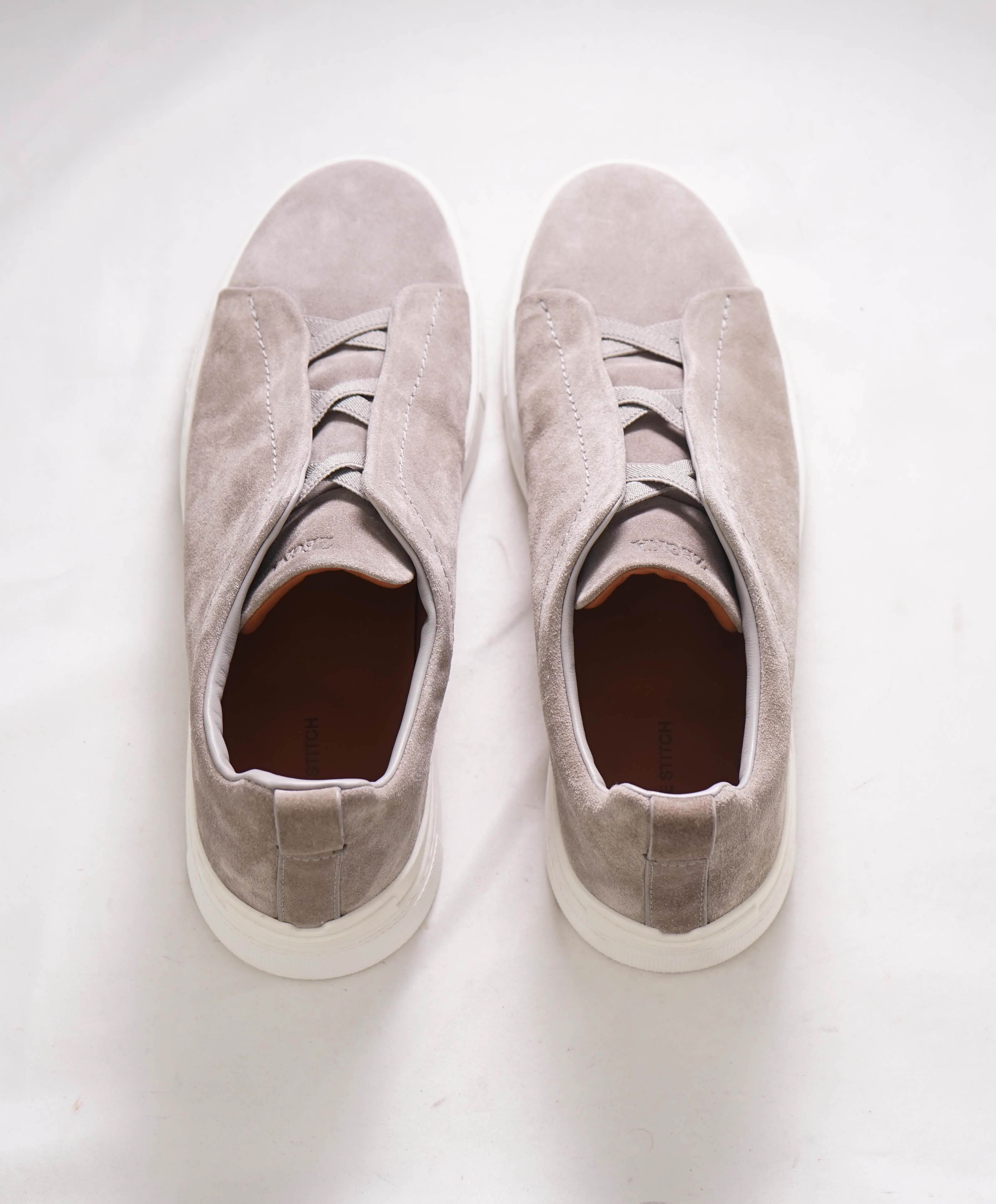 $1,150 ERMENEGILDO ZEGNA - COUTURE "Triple Stitch" Sneakers - 11.5 US (10.5 UK)