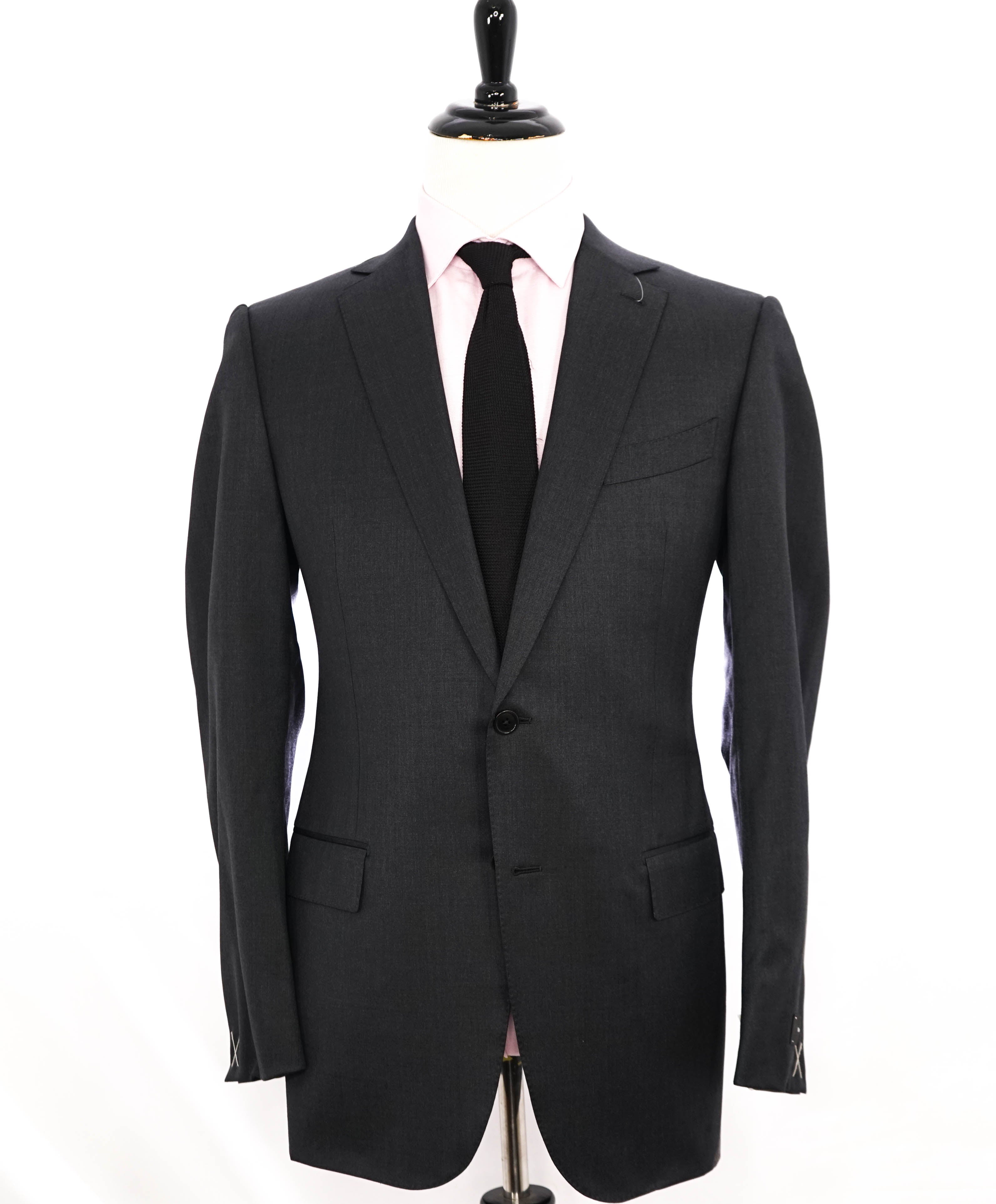 $2,695 ERMENEGILDO ZEGNA -"Micronsphere" GRAY Blazer - 42L