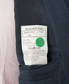 $2,695 ERMENEGILDO ZEGNA - Blue Check “MultiSeason” Blazer - 46R