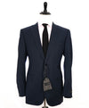 $2,695 ERMENEGILDO ZEGNA - Blue Check “MultiSeason” Blazer - 46R