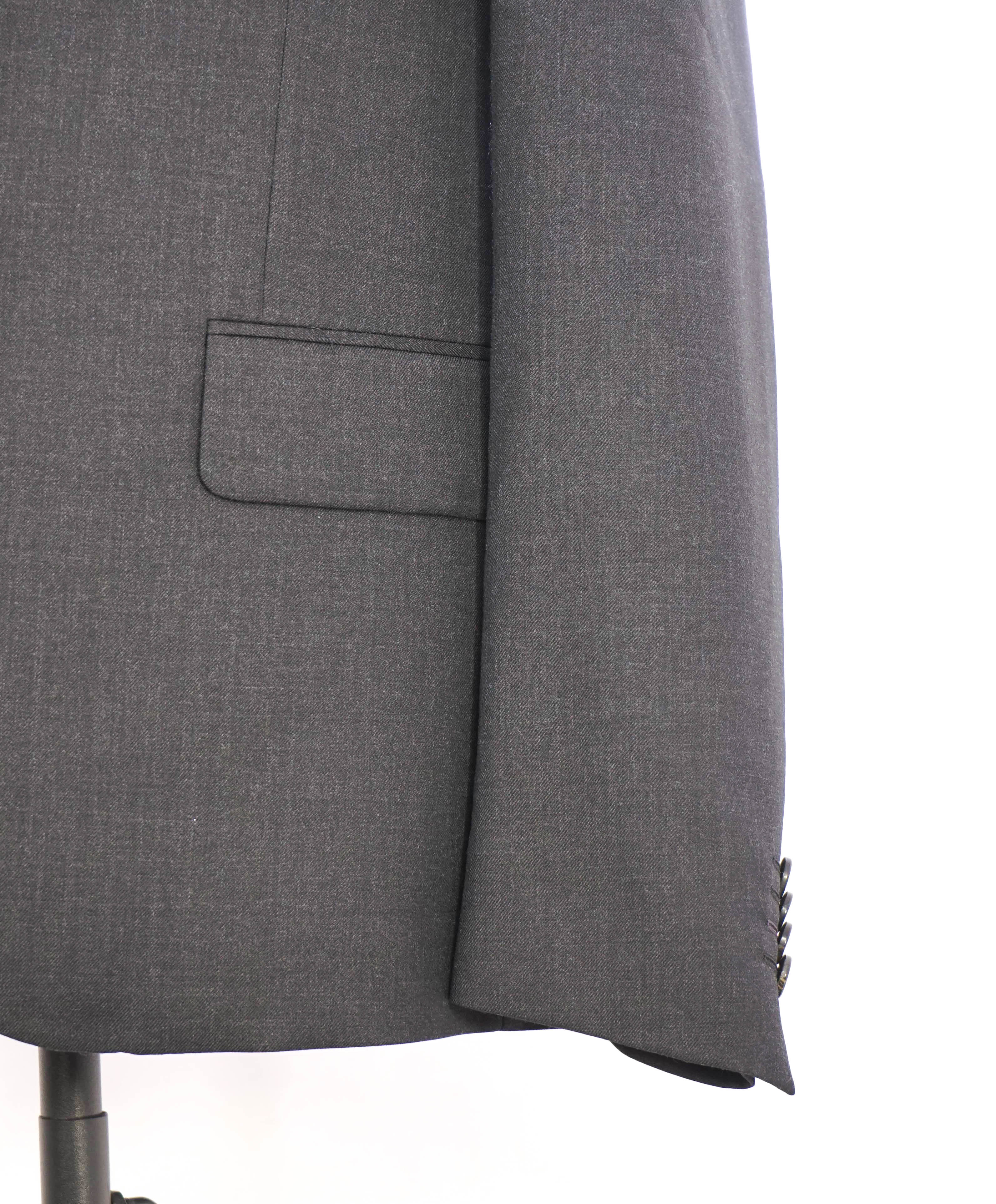 PAUL SMITH - Wool “SOHO Solid Charcoal Gray 2-Button Wool Suit- 40R