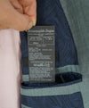 $4,995 ERMENEGILDO ZEGNA -“ACHILLFARM" *Su Misura* Wool/Silk/Linen Green Suit - 54R US