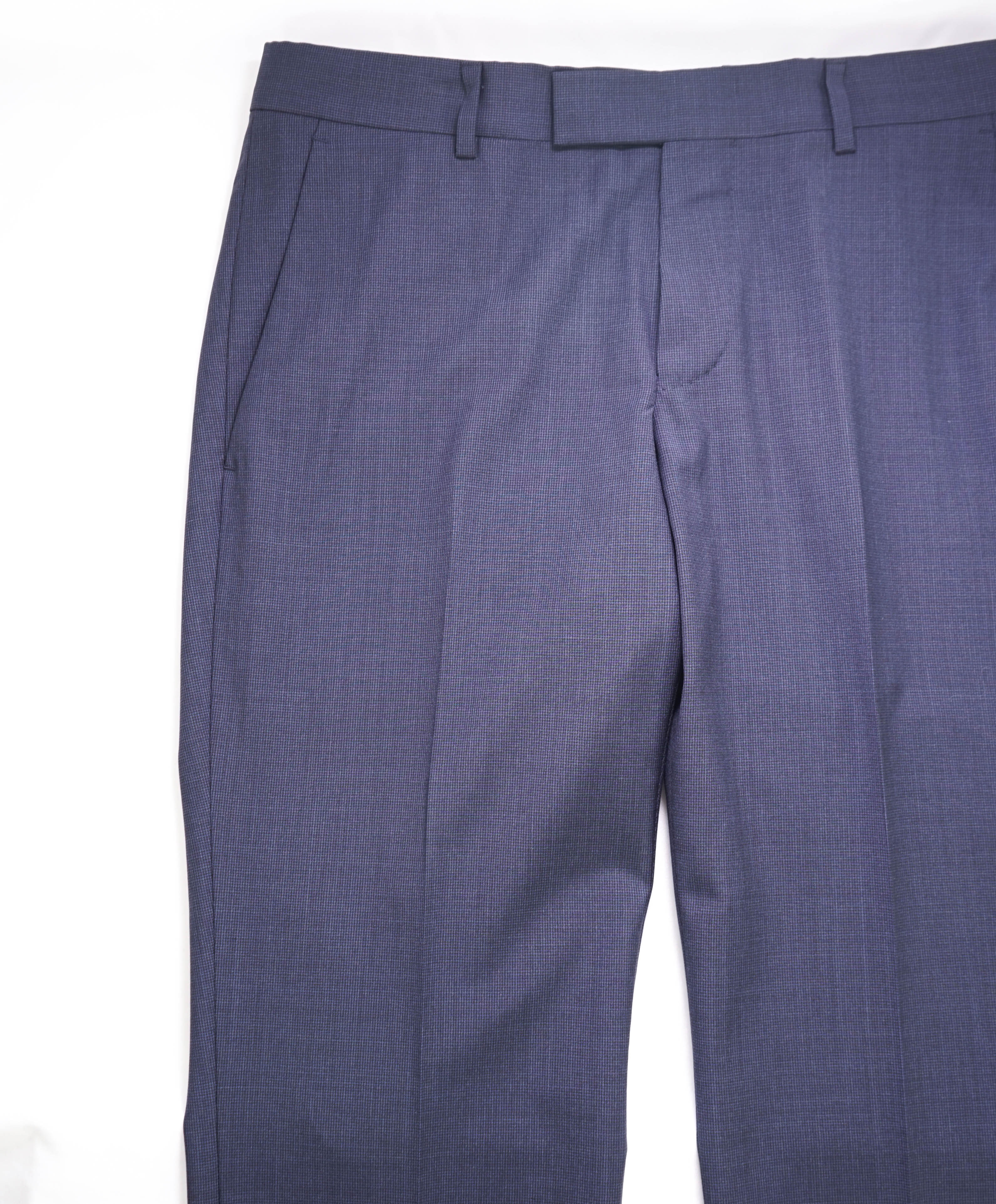 Z ZEGNA - "TechMerino Wash&Go" Flat Front Dress Pants - 31W