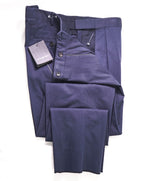 ERMENEGILDO ZEGNA - Navy "CASHCO" Cashmere Chino Pants - 38W