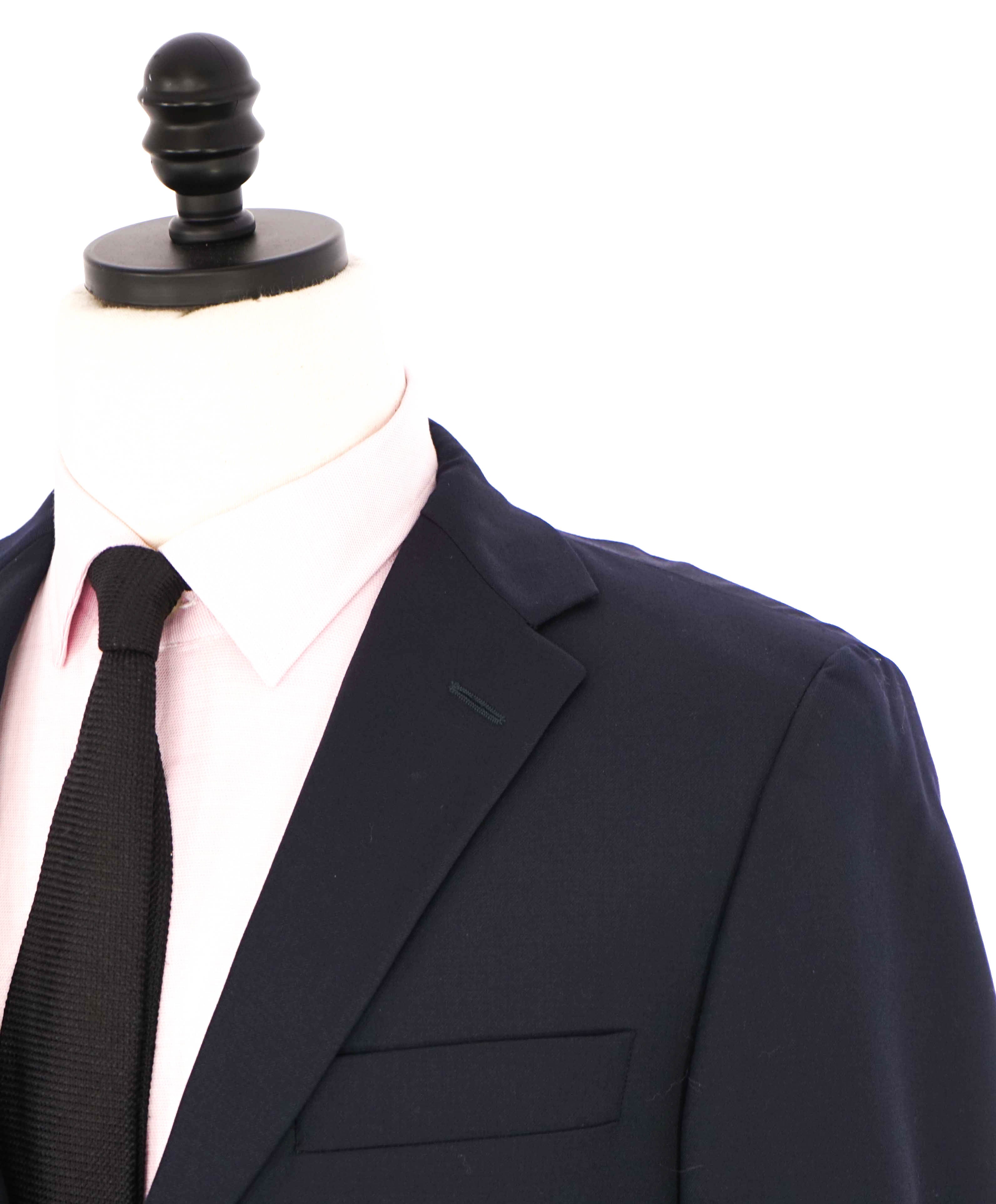 $1,495 HICKEY FREEMAN - Navy Wool Blazer *CLOSET STAPLE*  "Milburn ii" - 40R