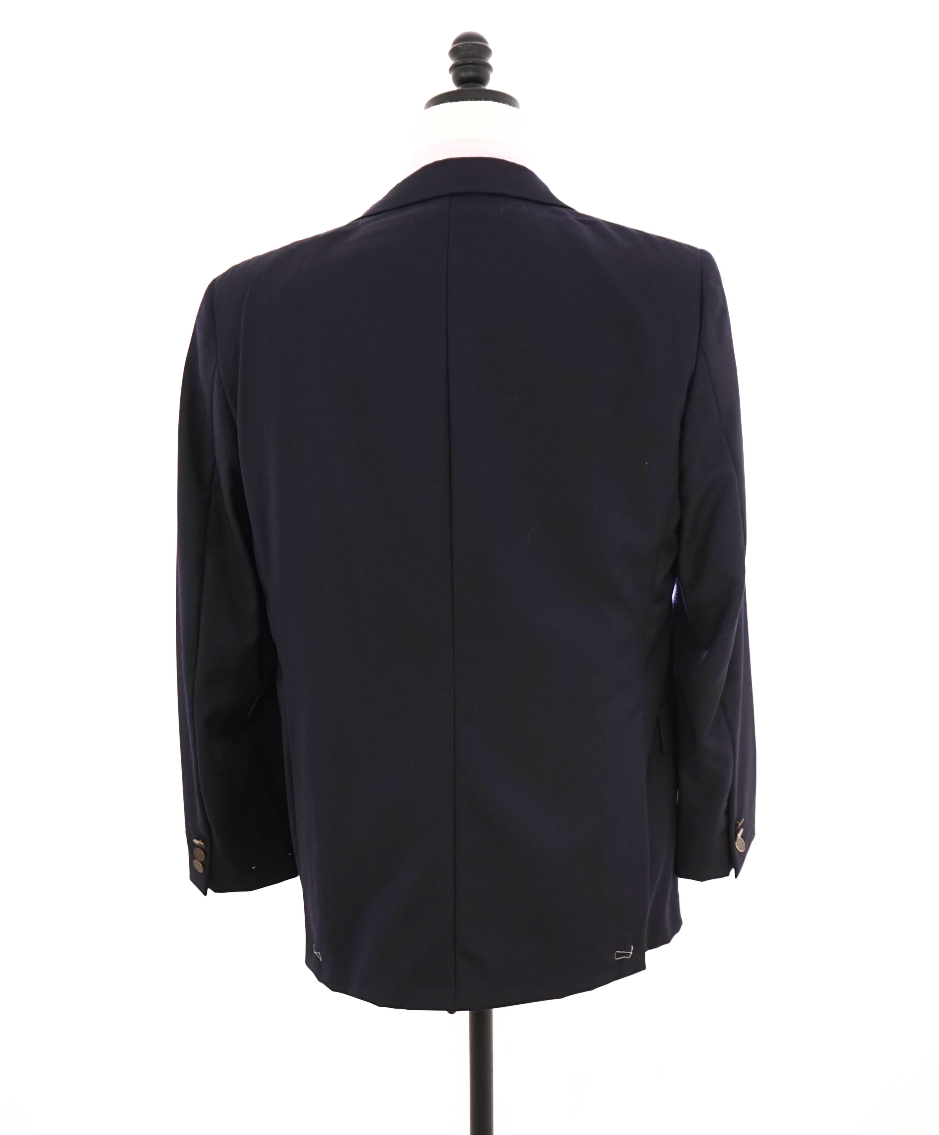 $1,495 HICKEY FREEMAN - Navy Wool Blazer *CLOSET STAPLE*  "Milburn ii" - 40R