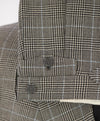 $5,995 RALPH LAUREN PURPLE LABEL - Navy Flannel Check Double Breasted Suit - 40R