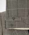 $5,995 RALPH LAUREN PURPLE LABEL - Navy Flannel Check Double Breasted Suit - 38R