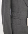 $4,070 TOM FORD - ICONIC Peak Lapel Gray Blazer Jacket - 36R (46EU)