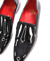 $1,050 CHRISTIAN LOUBOUTIN - * Dandelion* Black Patent Leather Loafers - 9.5 US (42.5)