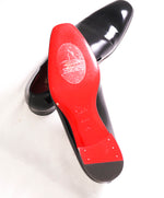 $1,050 CHRISTIAN LOUBOUTIN - * Dandelion* Black Patent Leather Loafers - 9.5 US (42.5)