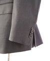 $3,750 ISAIA - Gray "AQUASPIDER" *CLOSET STAPLE* Coral Pin Suit - 42R