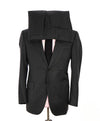 $3,750 ISAIA - Gray "AQUASPIDER" *CLOSET STAPLE* Coral Pin Suit - 42R