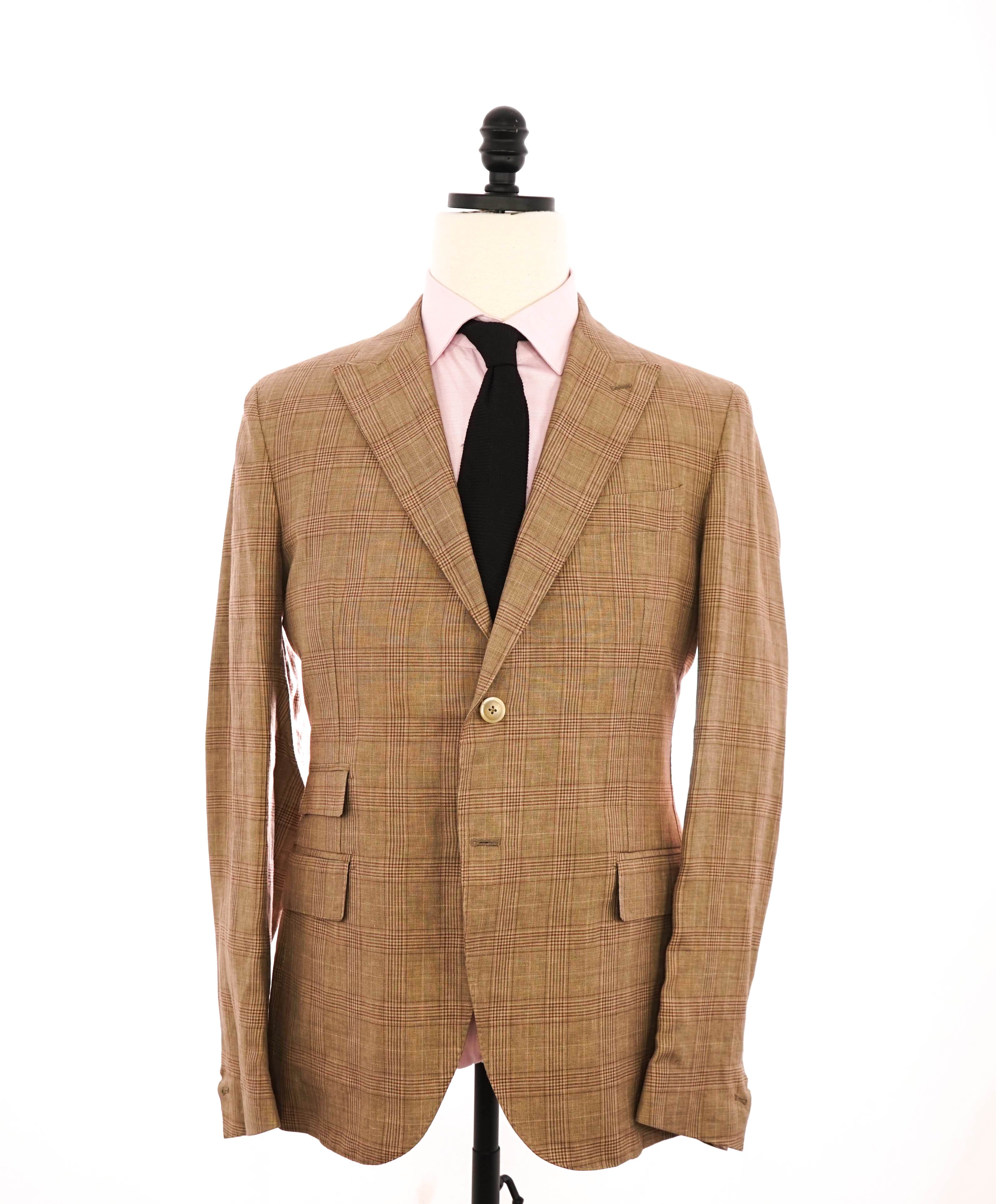 $1,795 ELEVENTY - By ERMENEGILDO ZEGNA "Wool/Linen/Silk" Blazer - 40 (50 EU)