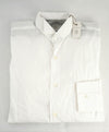 $395 ELEVENTY - White Wing Collar Button Down Shirt - M