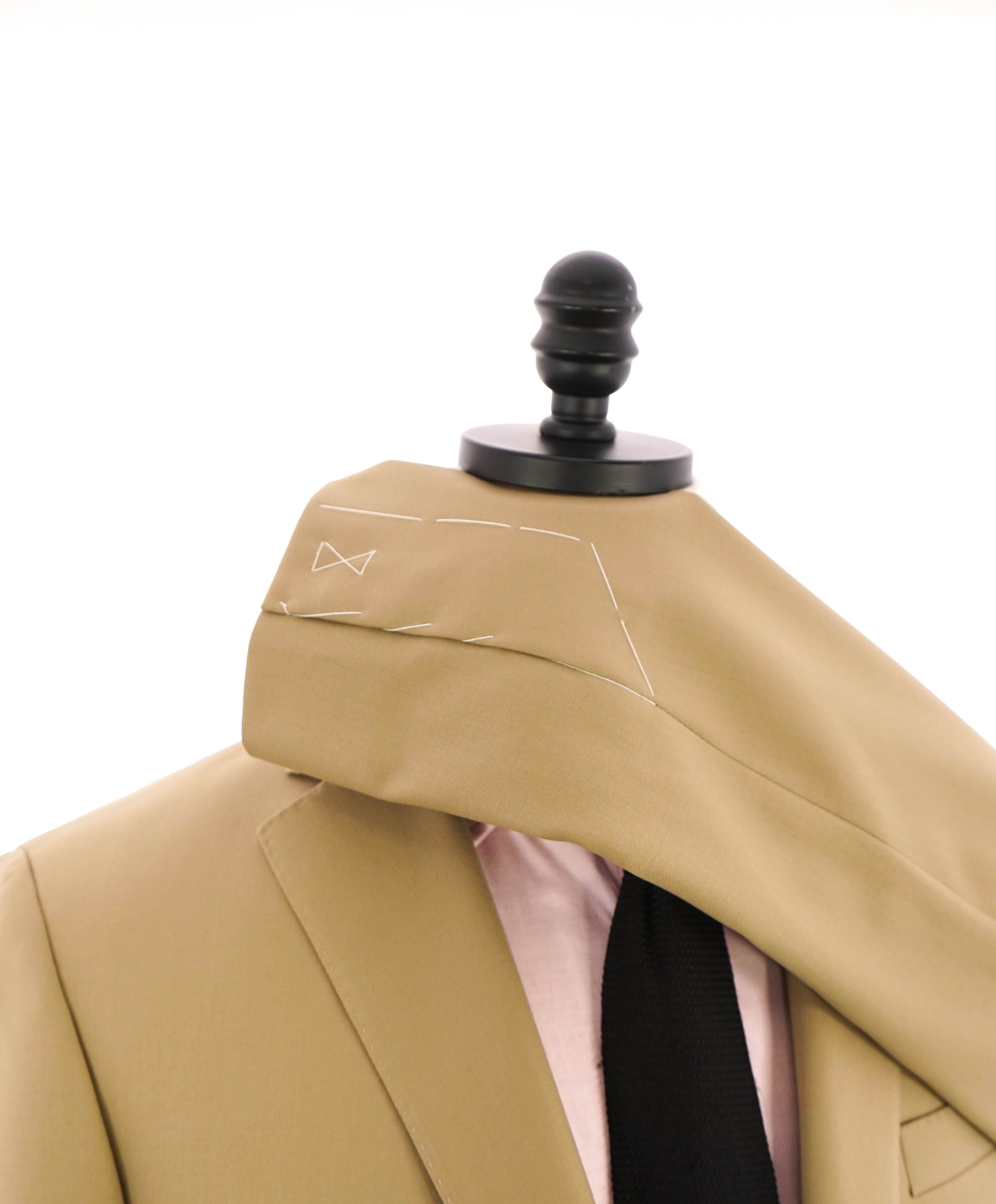 $2,295 PHINEAS COLE by Paul Stuart - Beige *SIDE TAB* 2-Btn Suit - 40L