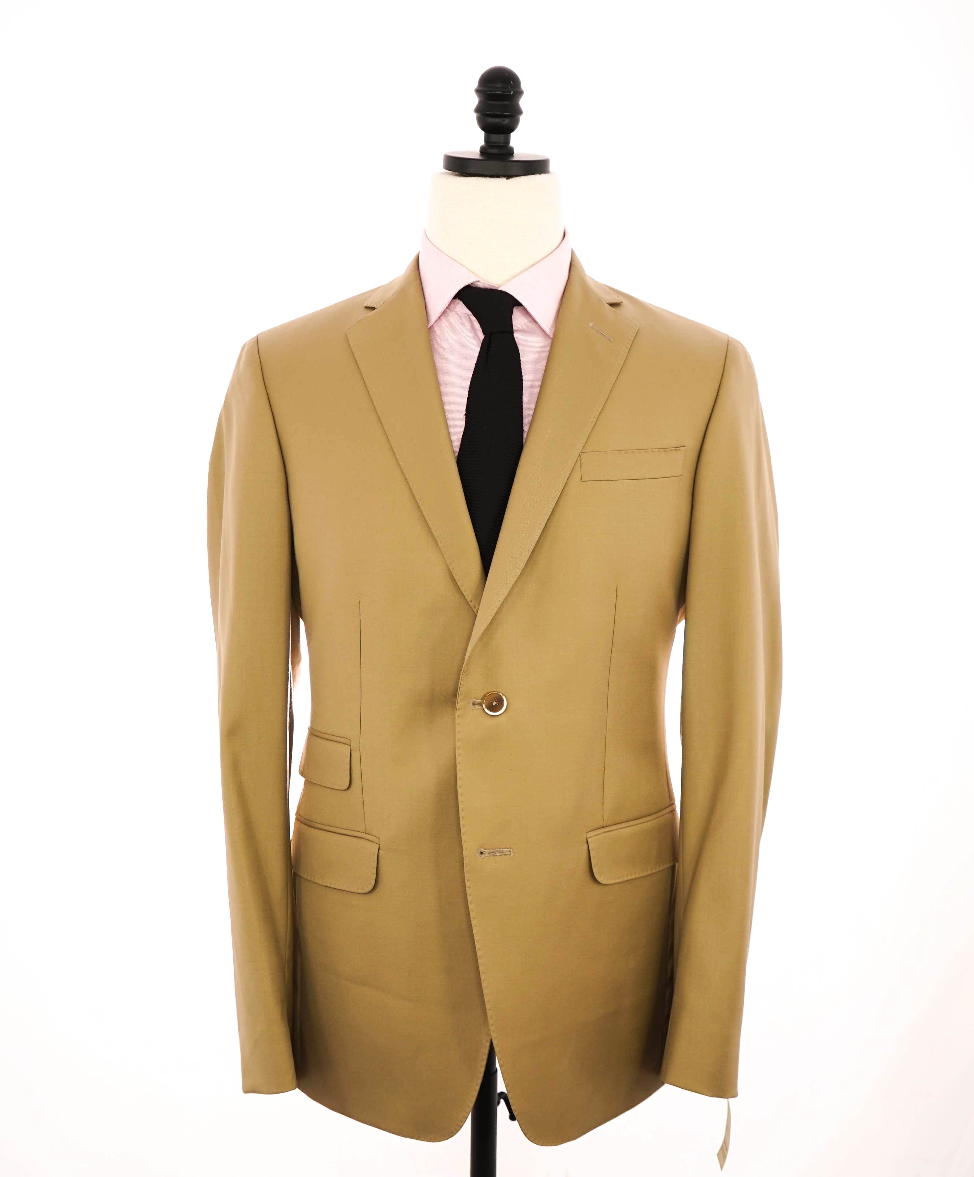 $2,295 PHINEAS COLE by Paul Stuart - Beige *SIDE TAB* 2-Btn Suit - 40L