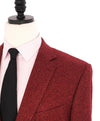 $3,295 ERMENEGILDO ZEGNA - WOOL/LINEN/SILK Red *CUSTOM DESIGN* Blazer - 46R