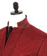 $3,295 ERMENEGILDO ZEGNA - WOOL/LINEN/SILK Red *CUSTOM DESIGN* Blazer - 46R