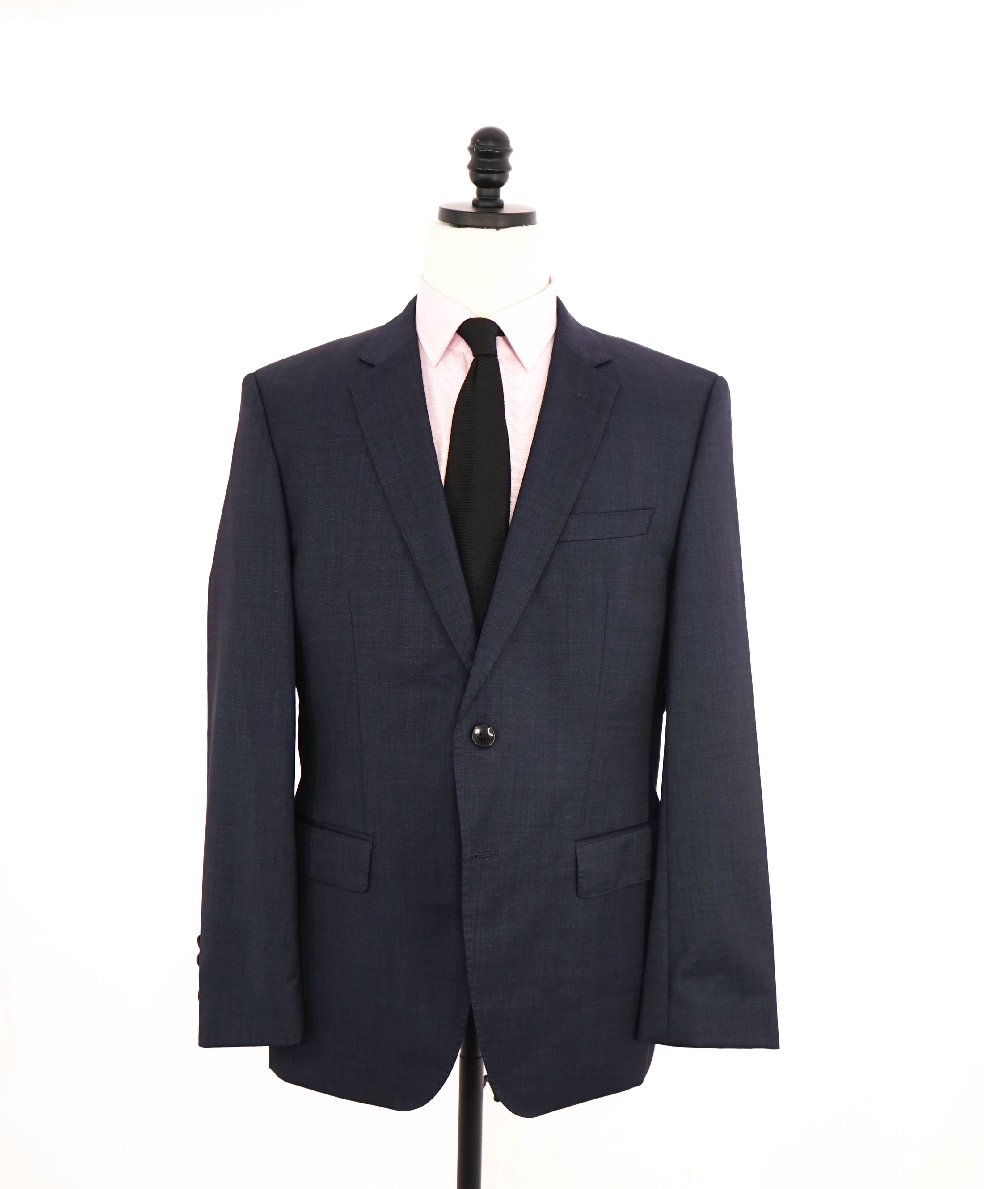 HUGO BOSS - Stretch Wool Navy Blue *CLOSET STALPLE* Blazer 1-Pc - 42R