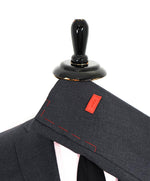 $3,750 ISAIA - Gray "AQUASPIDER" *CLOSET STAPLE* Coral Pin Suit - 44R