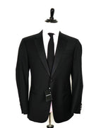 $1,995 EMPORIO ARMANI - “G LINE” 1-Btn Notch Lapel 130's Tuxedo Suit - 50R US