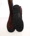 $825 ELEVENTY - Burgundy Suede Chelsea Platform Chunky Sole Boots - 10 US (40EU)