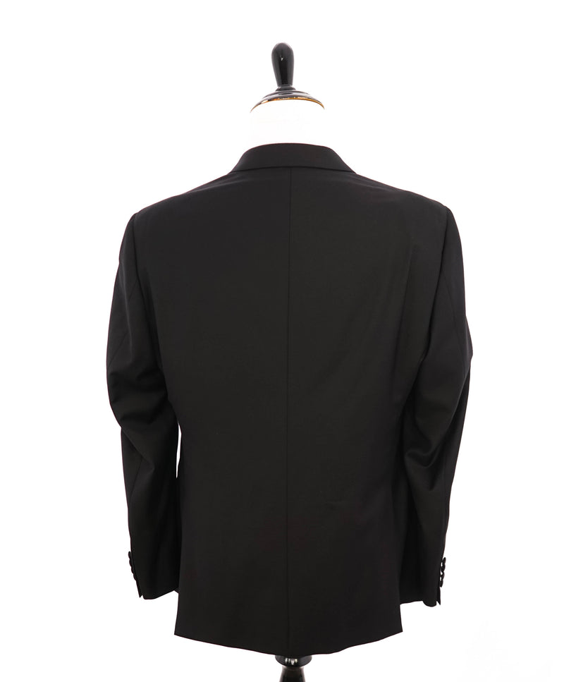 $1,995 EMPORIO ARMANI - “G LINE” 1-Btn Notch Lapel 130's Tuxedo Suit - 50R US