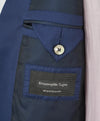 $2,995 ERMENEGILDO ZEGNA - “MultiSeason” Midnight Blue Micro Check Blazer- 50R US