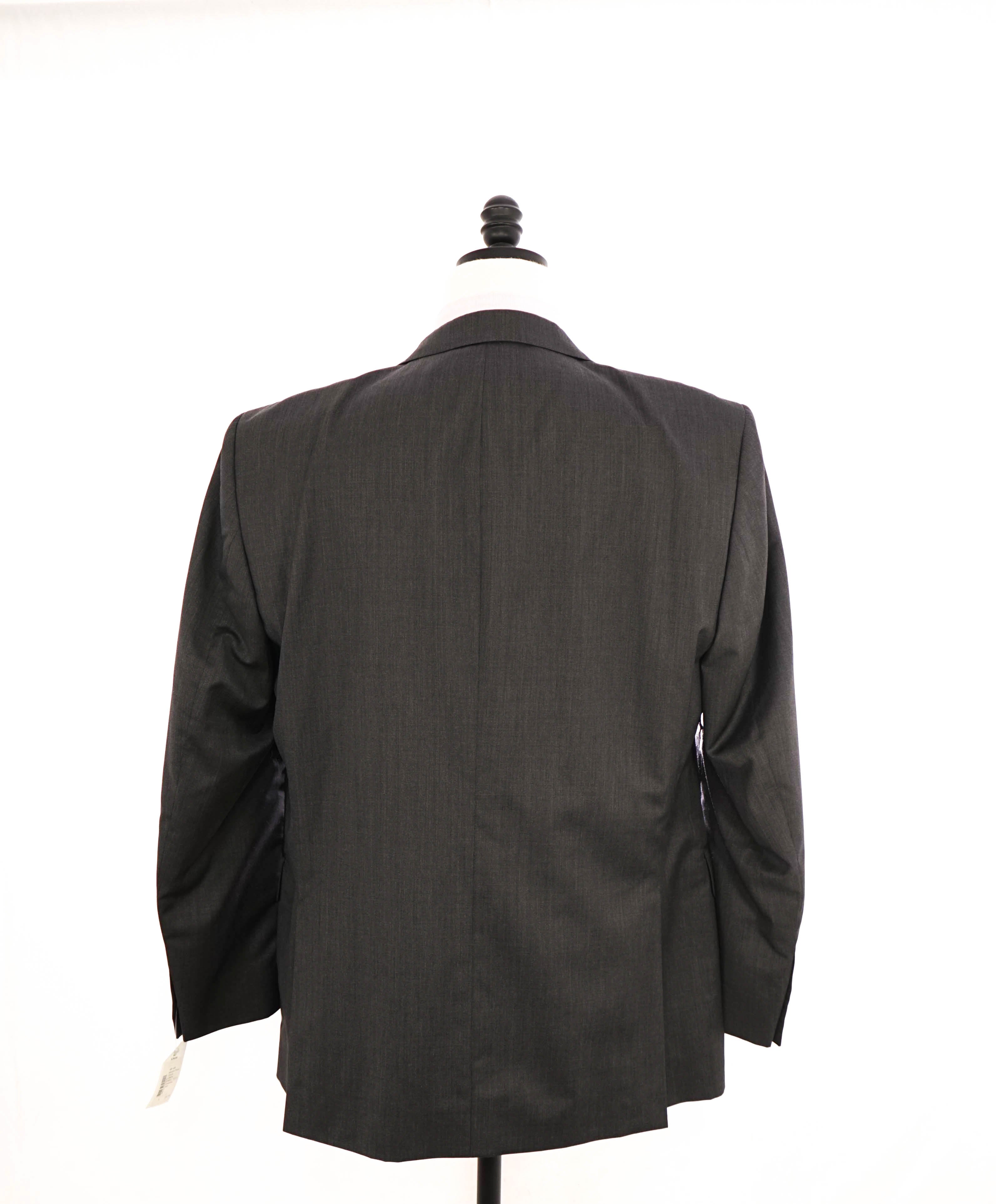 SAKS FIFTH AVENUE - By ERMENEGILDO ZEGNA "SILK/Wool" Gray Tailored Fit Blazer - 44R