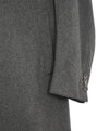 $7,495 ISAIA - 100% CASHMERE *AQUACASHMERE* Gray Top Coat - 44R US