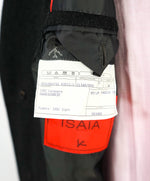 $7,495 ISAIA - 100% CASHMERE *AQUACASHMERE* Gray Top Coat - 44R US