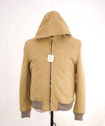 $5,995 ELEVENTY - SUEDE / SHEARLING Hooded Jacket (Brunello Cucinelli)- 40US M