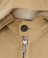 $5,995 ELEVENTY - SUEDE / SHEARLING Hooded Jacket (Brunello Cucinelli)- 40US M