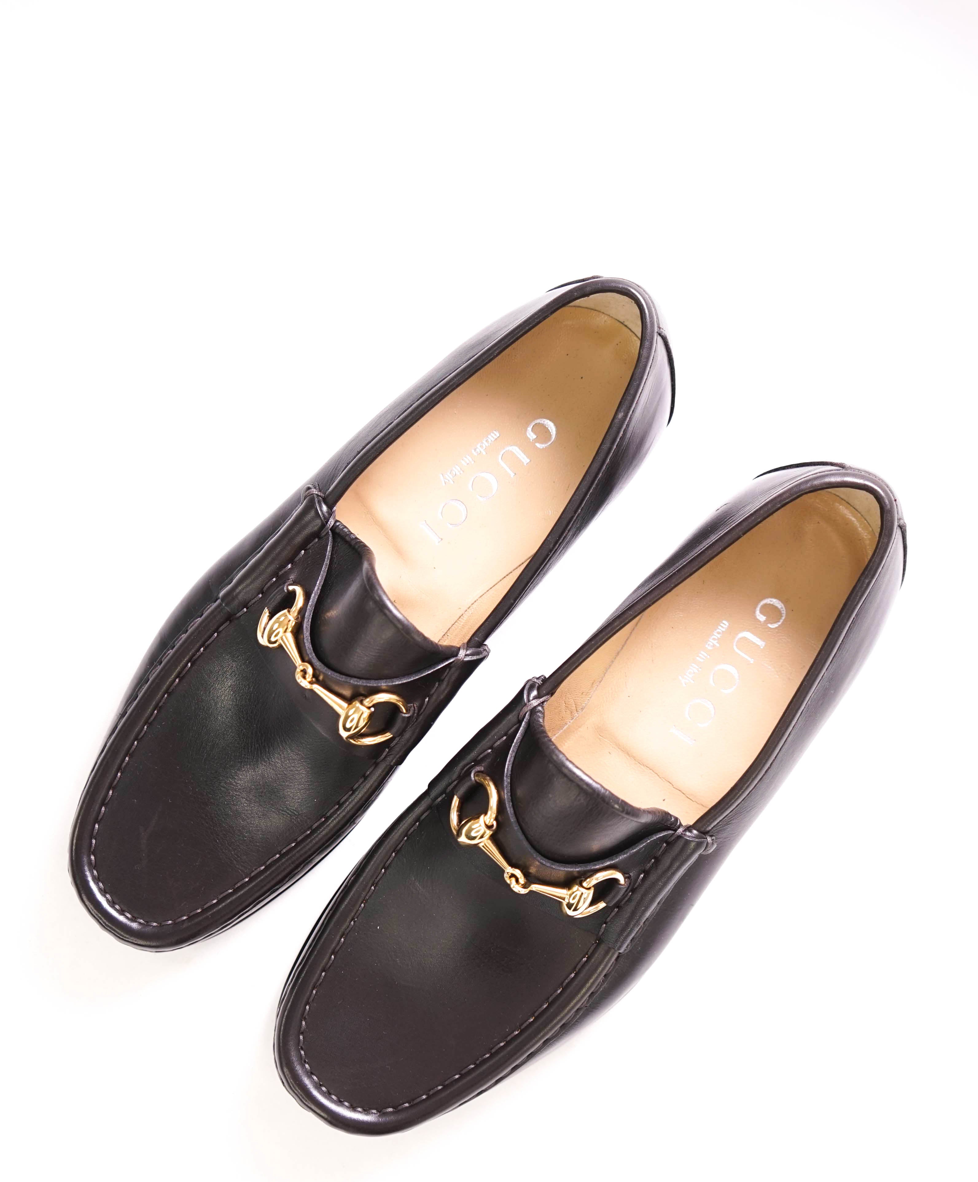 GUCCI - Horse-bit Loafers Brown Iconic Style - 8 US (7.5 G Stamped On Shoe)