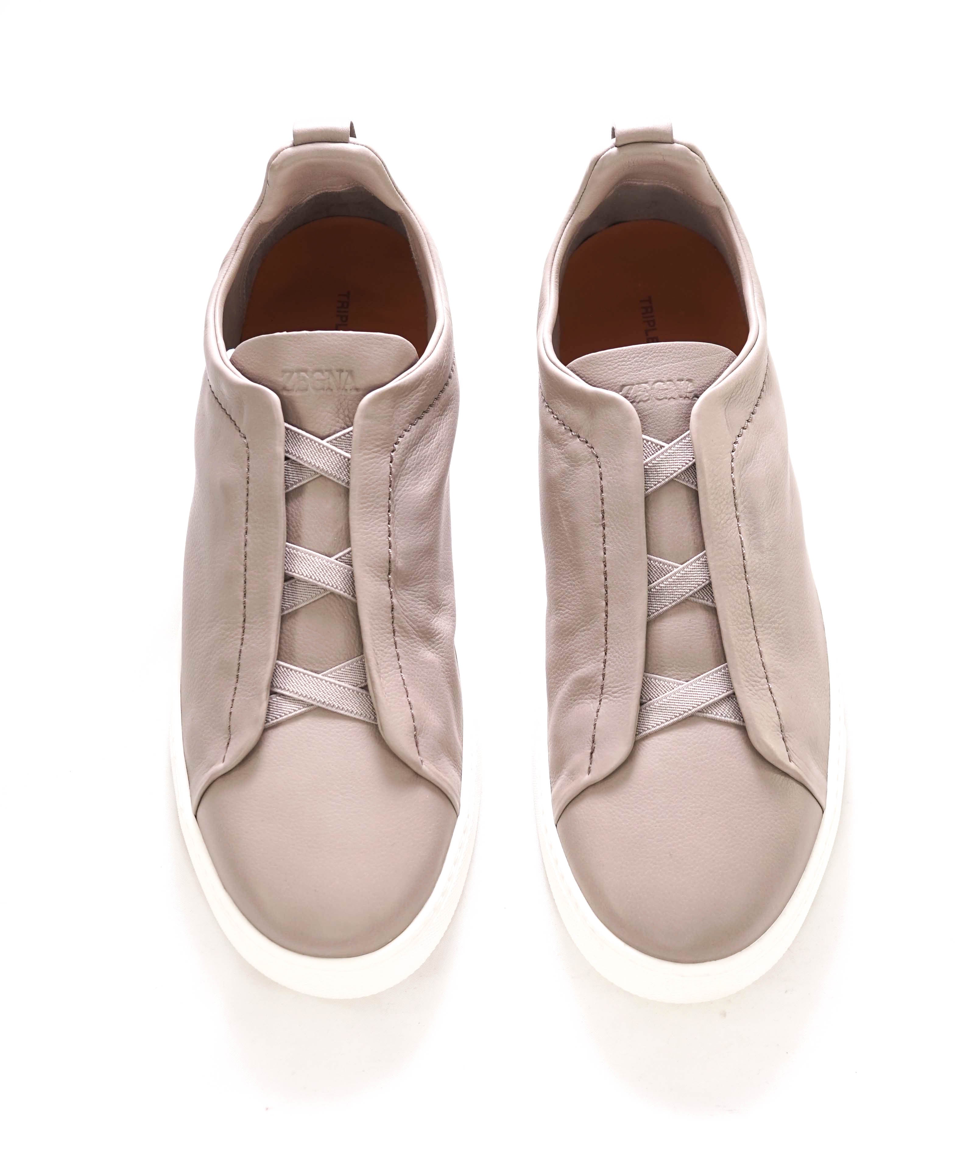 $1,050 ERMENEGILDO ZEGNA - COUTURE "Triple Stitch" Sneakers - 12 US (45 EU)