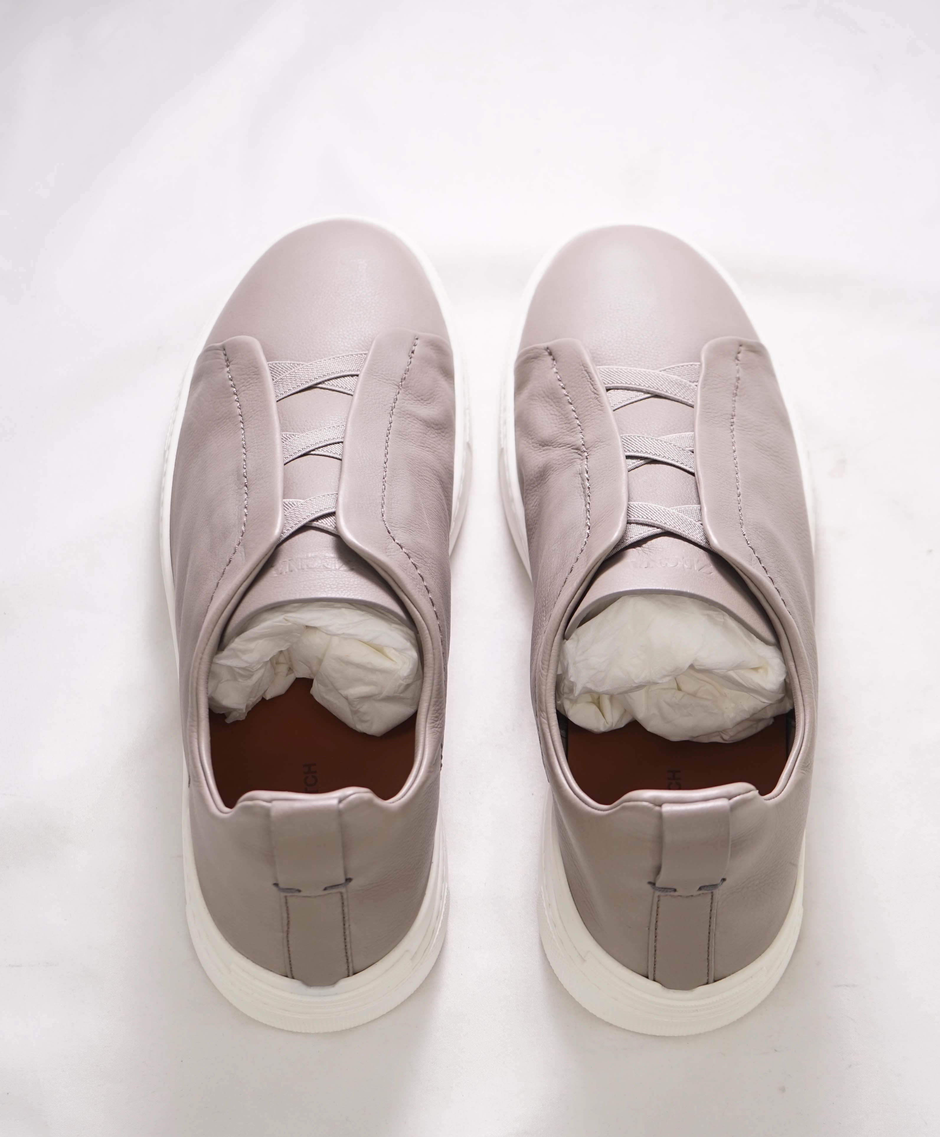 $1,050 ERMENEGILDO ZEGNA - COUTURE "Triple Stitch" Sneakers - 12 US (45 EU)