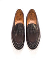 $700 TRICKER'S - England "HARVARD" Brown Leather Penny Loafer  - 10 US ( 9 UK )