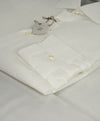 $395 ELEVENTY - *Spread Collar* Slim-Cotton Poplin White Dress Shirt - L (42)