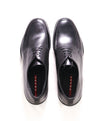 $795 PRADA - *LINEA ROSSA* VITELLO Black Lace-Up Derby - 11 US (10 Prada)