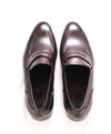 $950 ERMENEGILDO ZEGNA COUTURE - Brown Leather Penny Loafers - 11 US (10 EU)