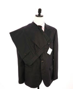 BRUNELLO CUCINELLI - *CLOSET STAPLE* Gray Micro Herringbone Semi-Lined Suit - 42R